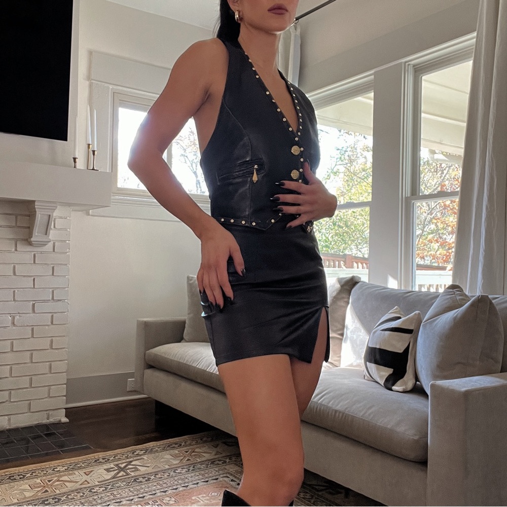 Vintage Leather Vest (from the 80’s)